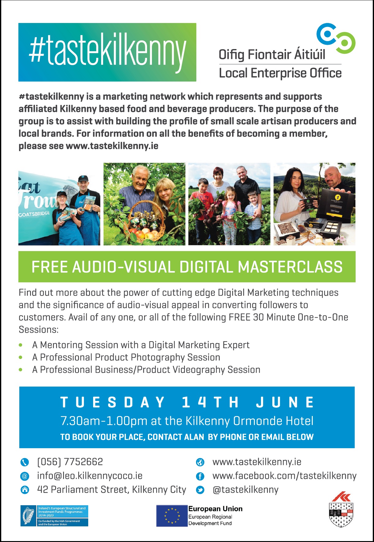 #tastekilkenny invite